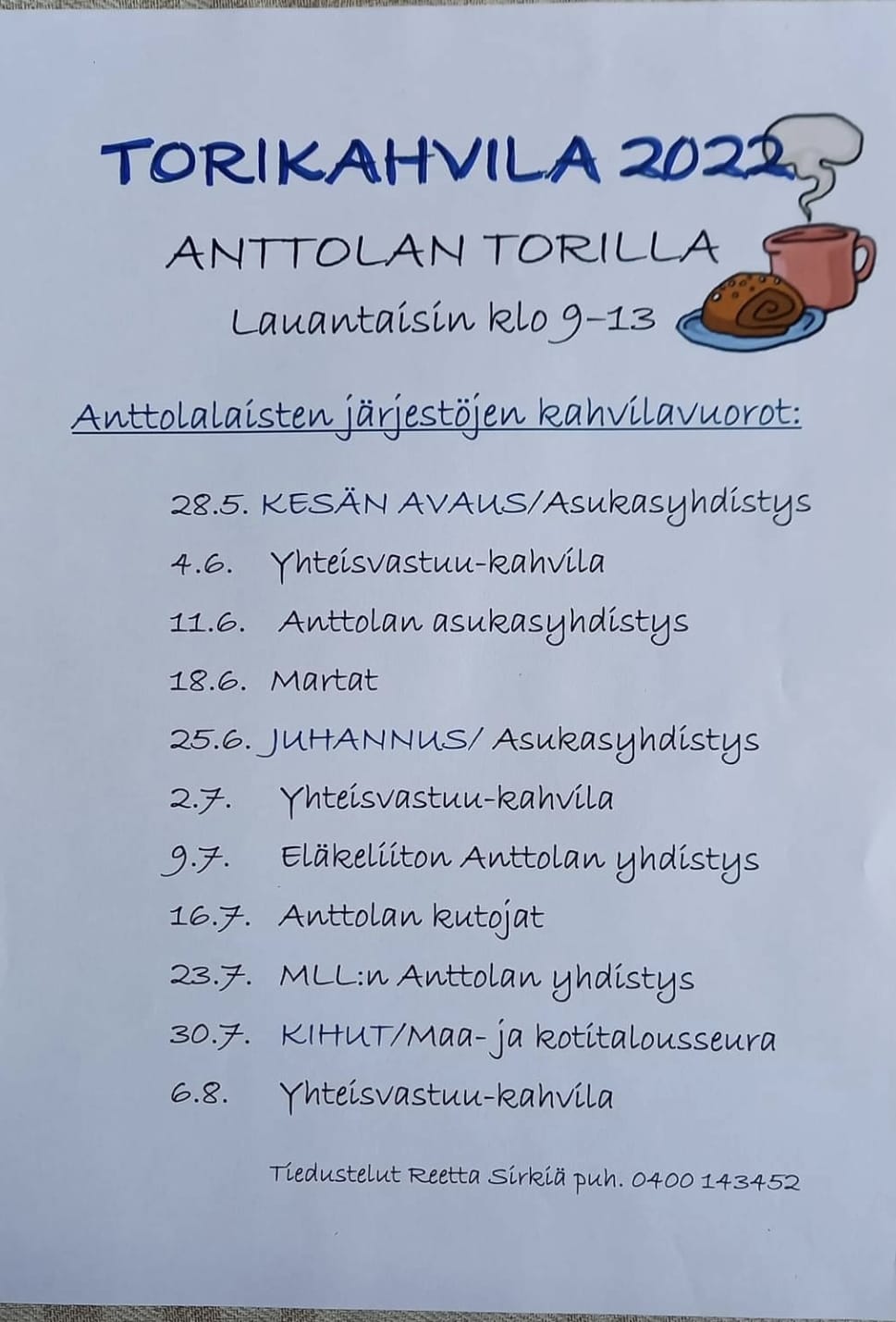 Anttolan torikahvila - Anttola